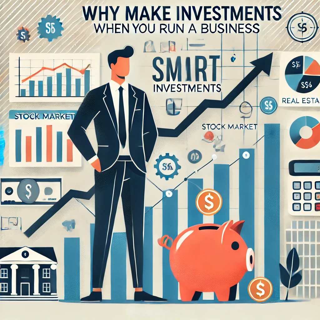 Why make investments when you run a business